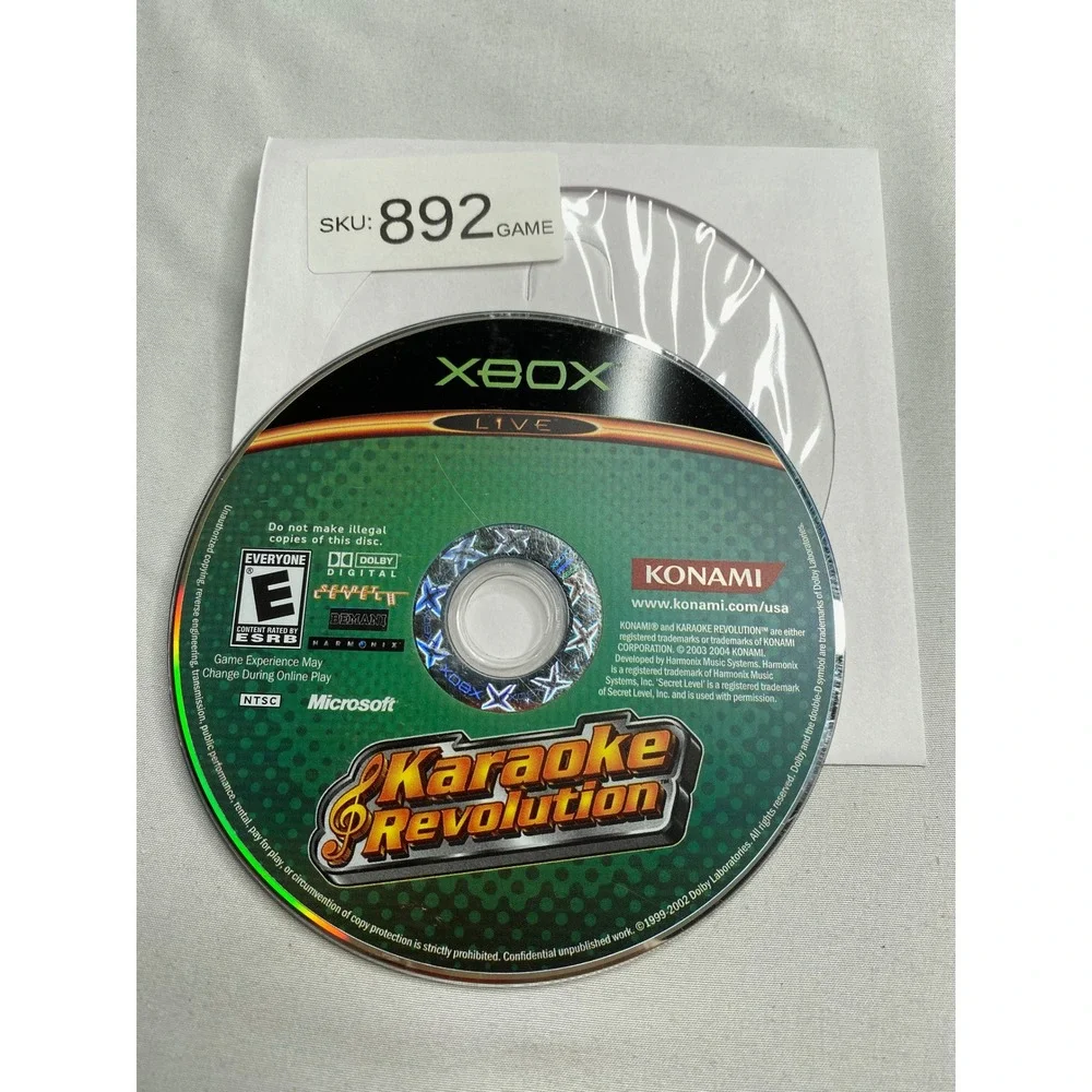 Karaoke Revolution Microsoft Xbox